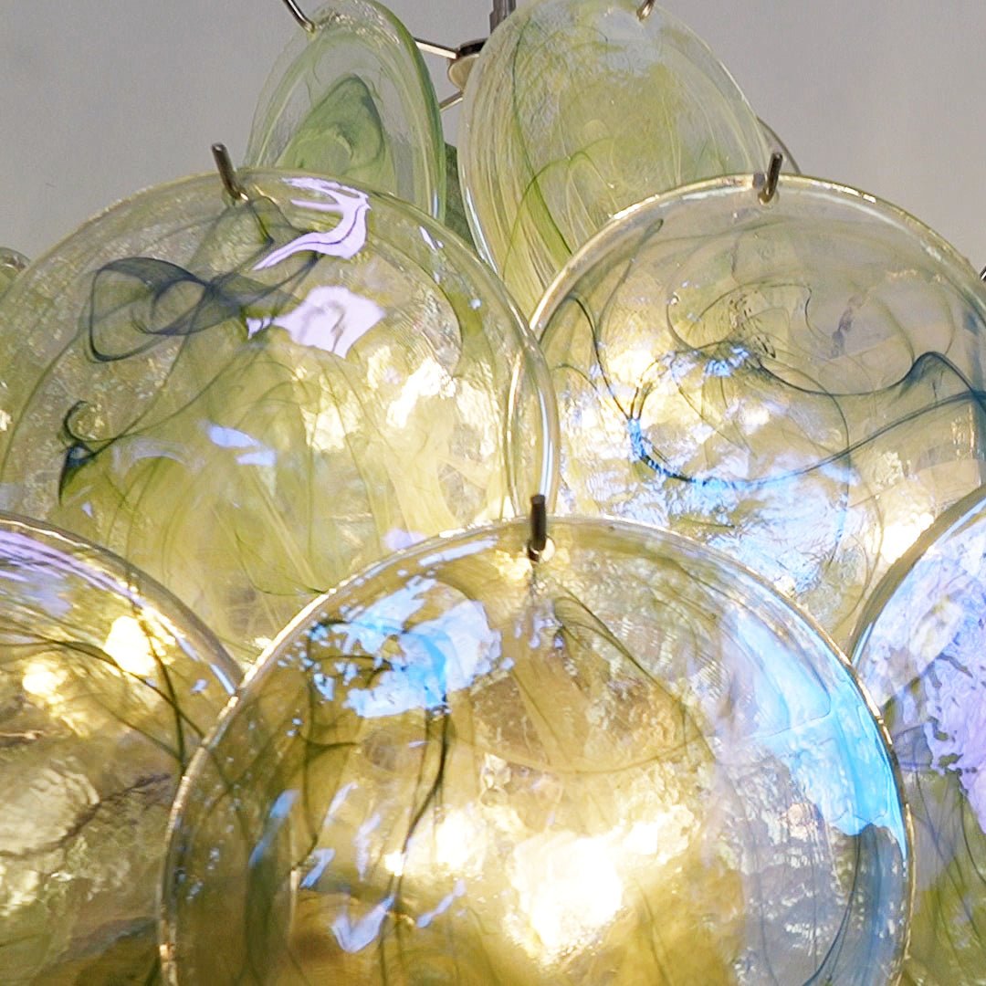 Verdant Bloom Murano Glass Chandelier - YIOSI