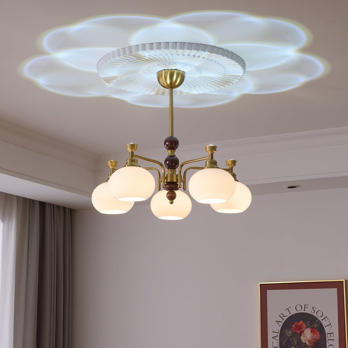 Verona Halo Chandelier - YIOSI