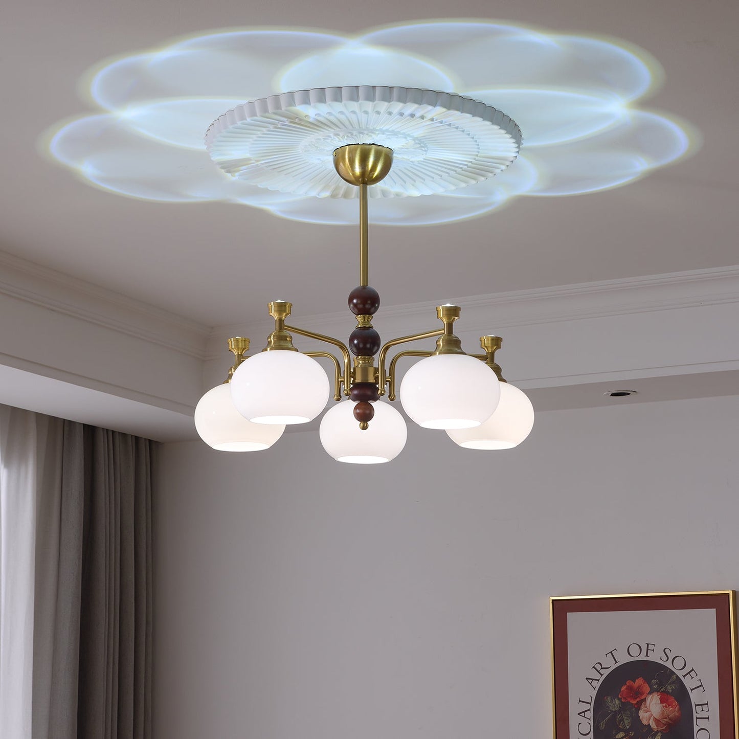 Verona Halo Chandelier - YIOSI