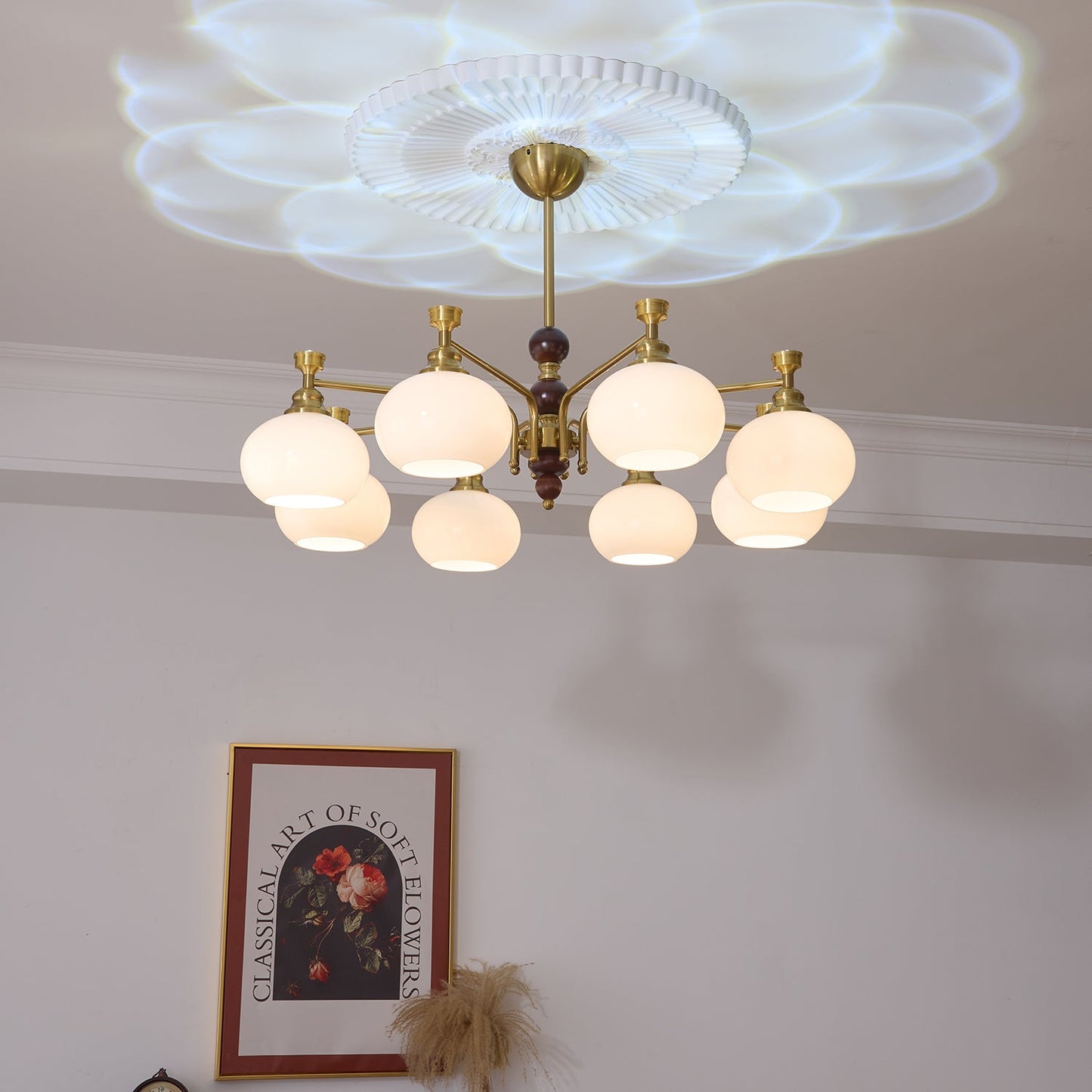 Verona Halo Chandelier - YIOSI
