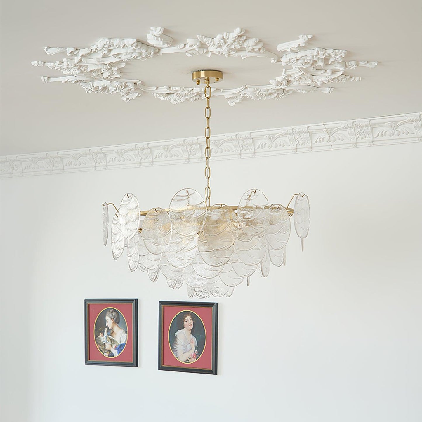 Victorian Disc Chandelier - YIOSI