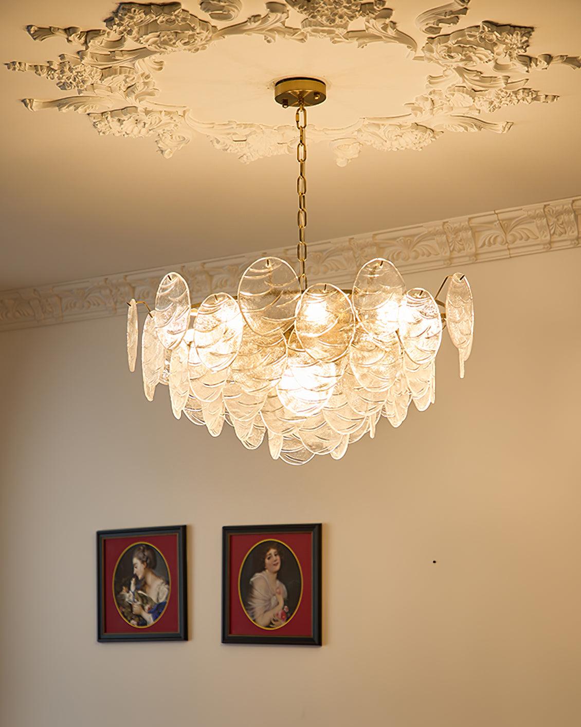 Victorian Disc Chandelier - YIOSI