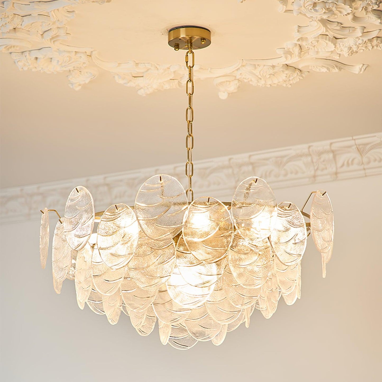 Victorian Disc Chandelier - YIOSI