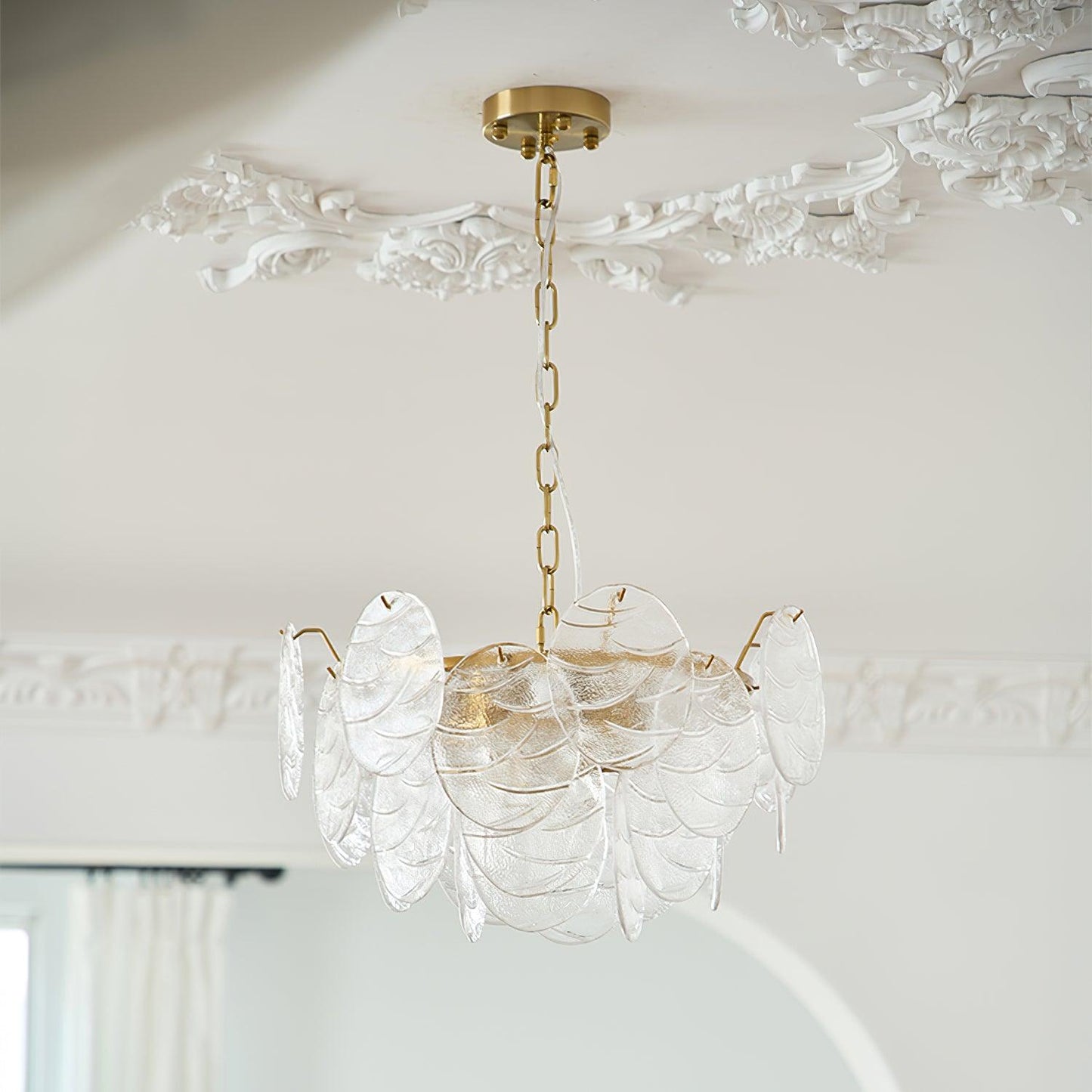 Victorian Disc Chandelier - YIOSI