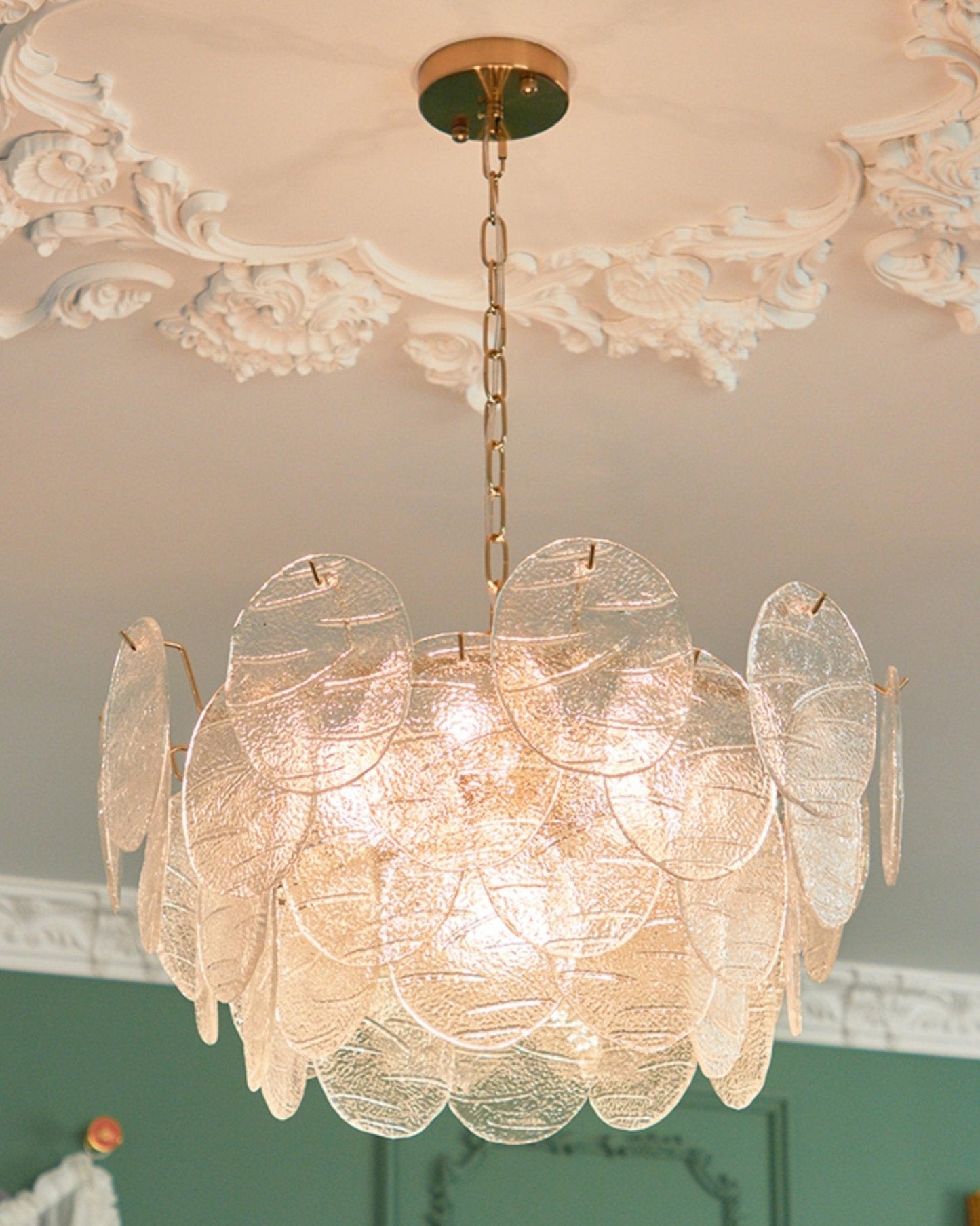 Victorian Disc Chandelier - YIOSI