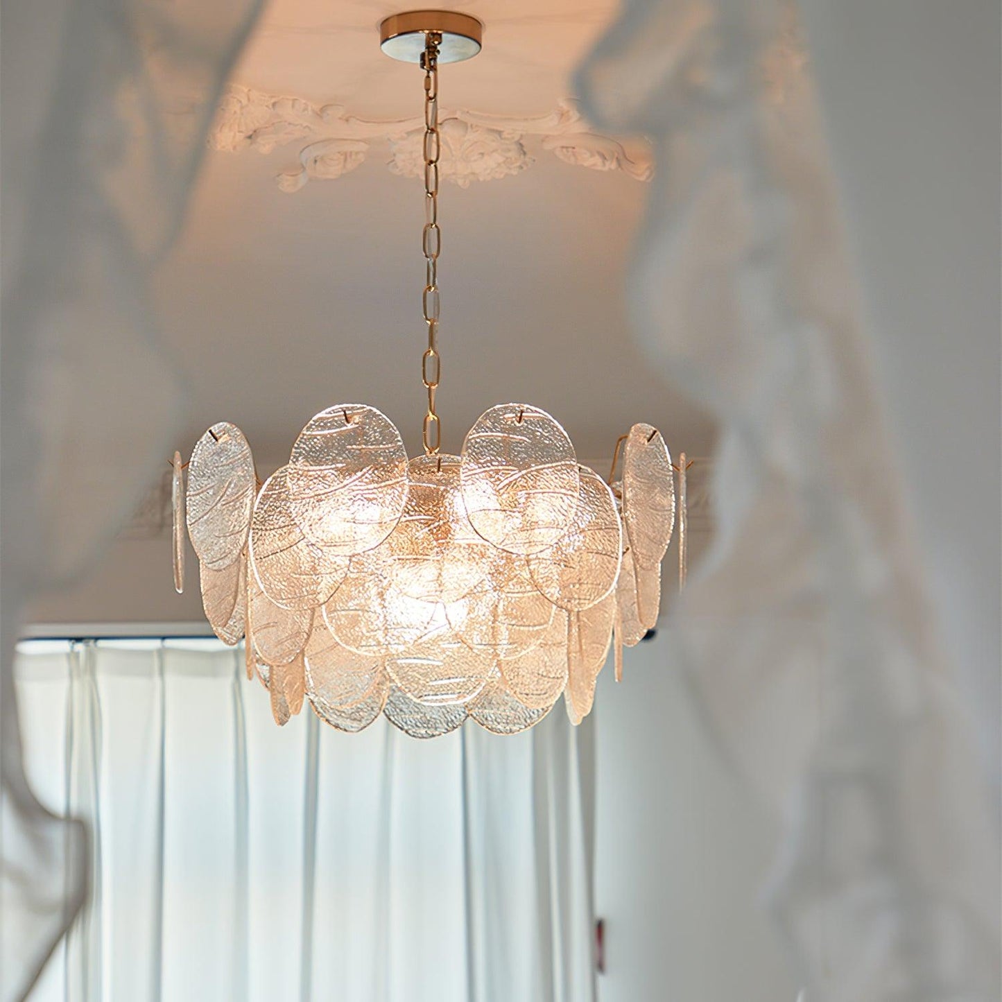 Victorian Disc Chandelier - YIOSI