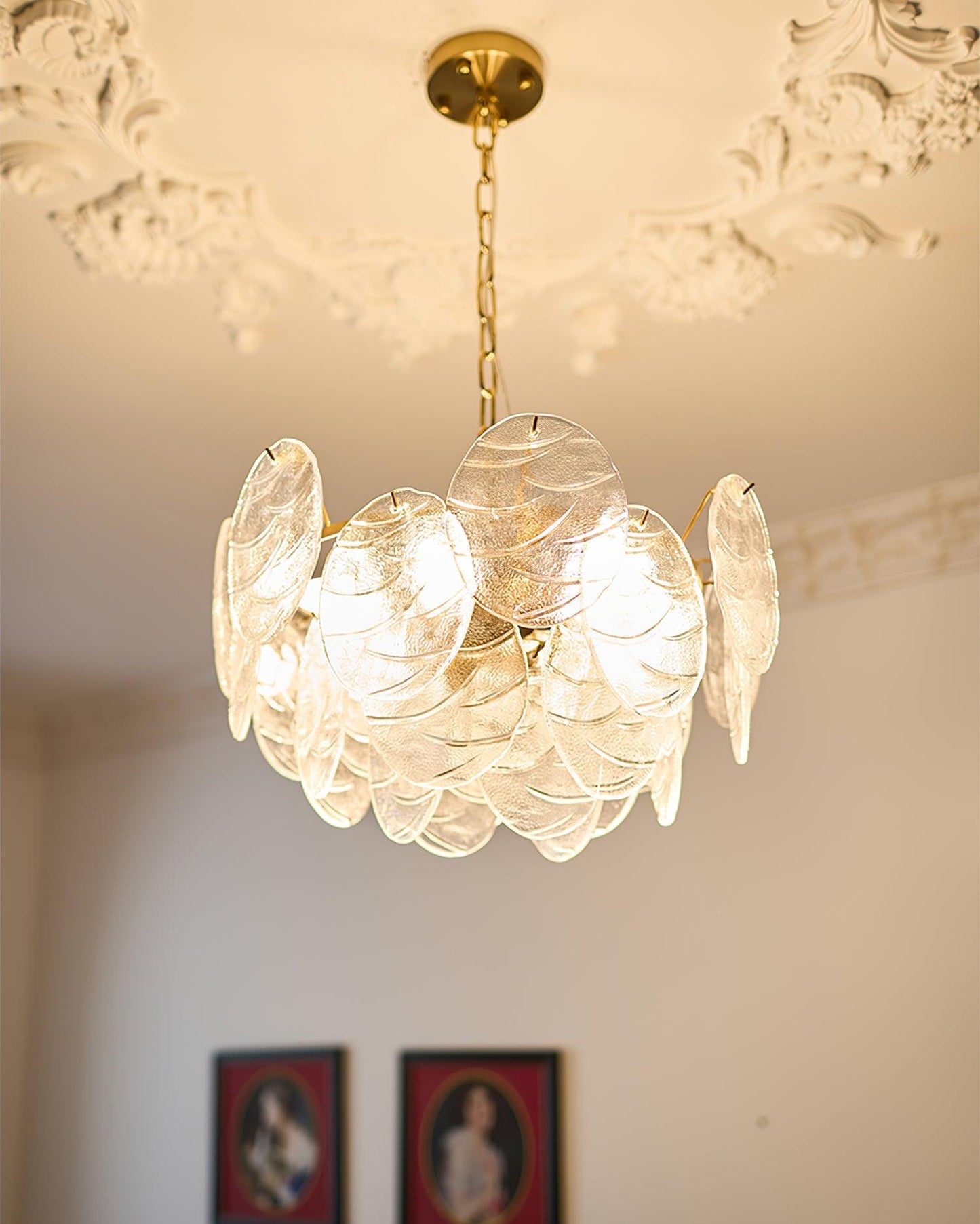 Victorian Disc Chandelier - YIOSI