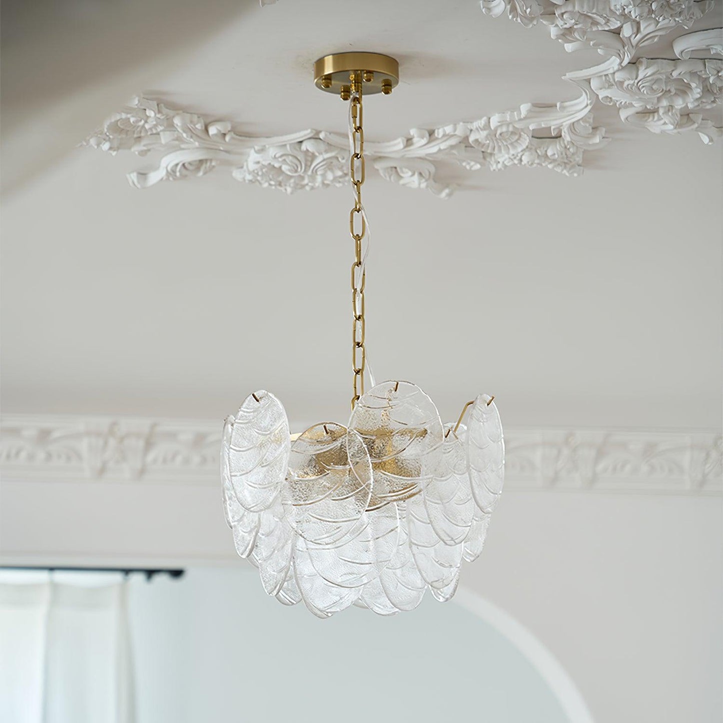 Victorian Disc Chandelier - YIOSI