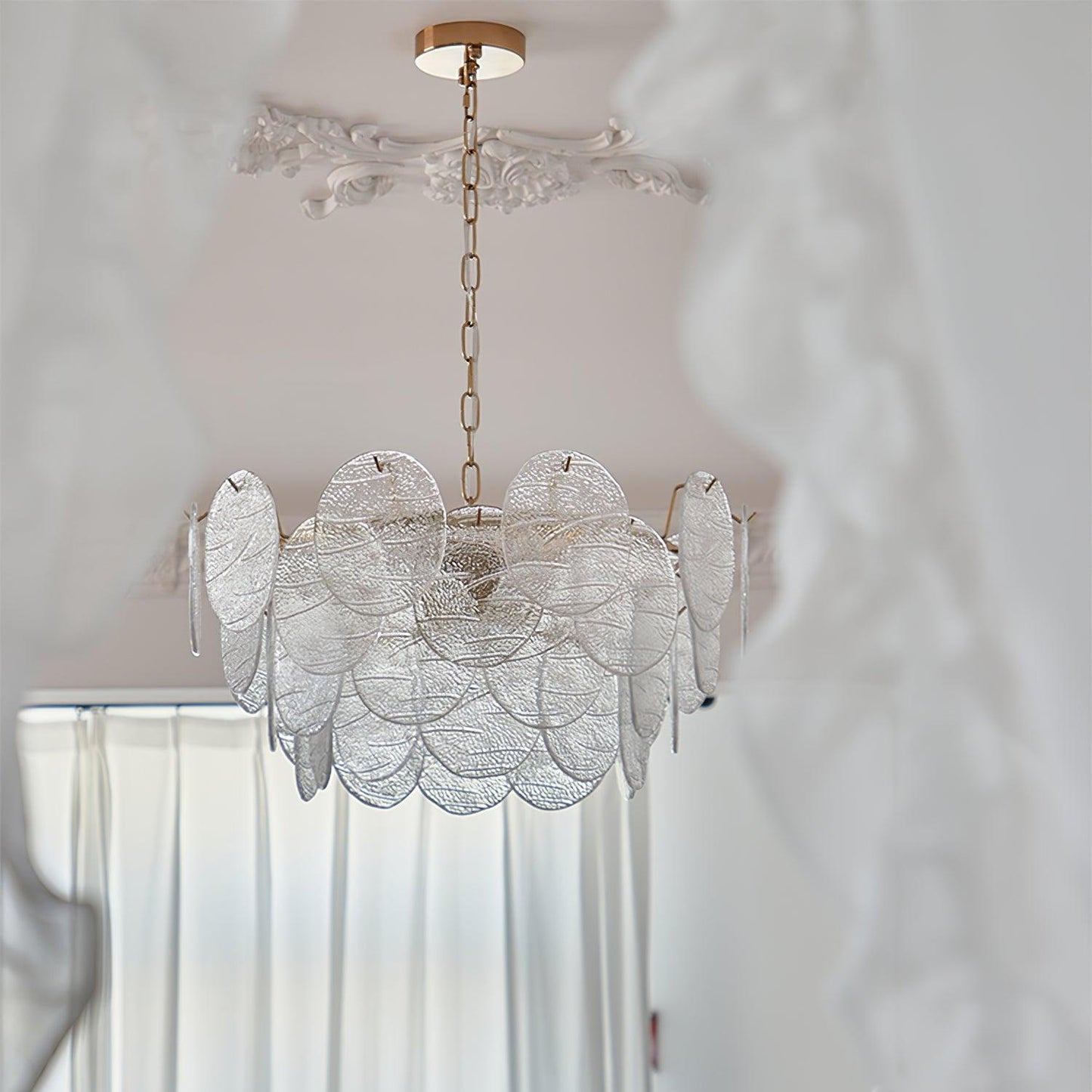 Victorian Disc Chandelier - YIOSI