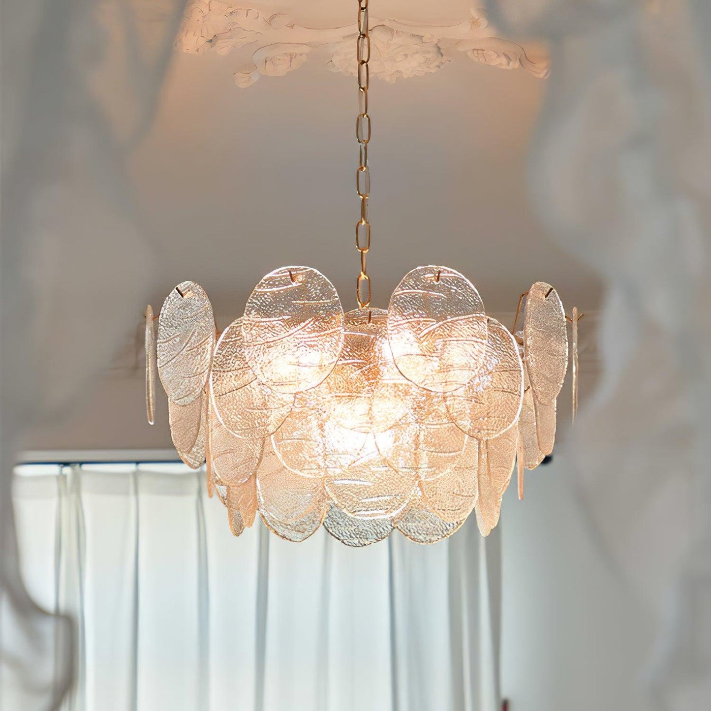 Victorian Disc Chandelier - YIOSI