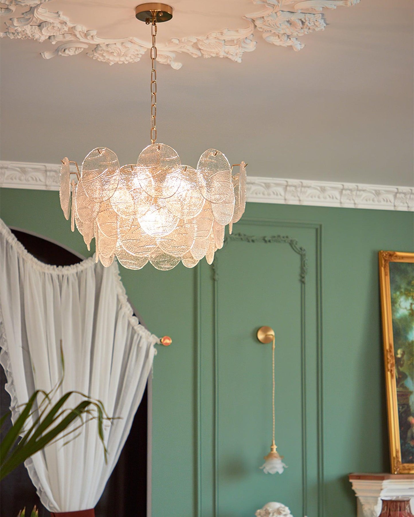 Victorian Disc Chandelier - YIOSI