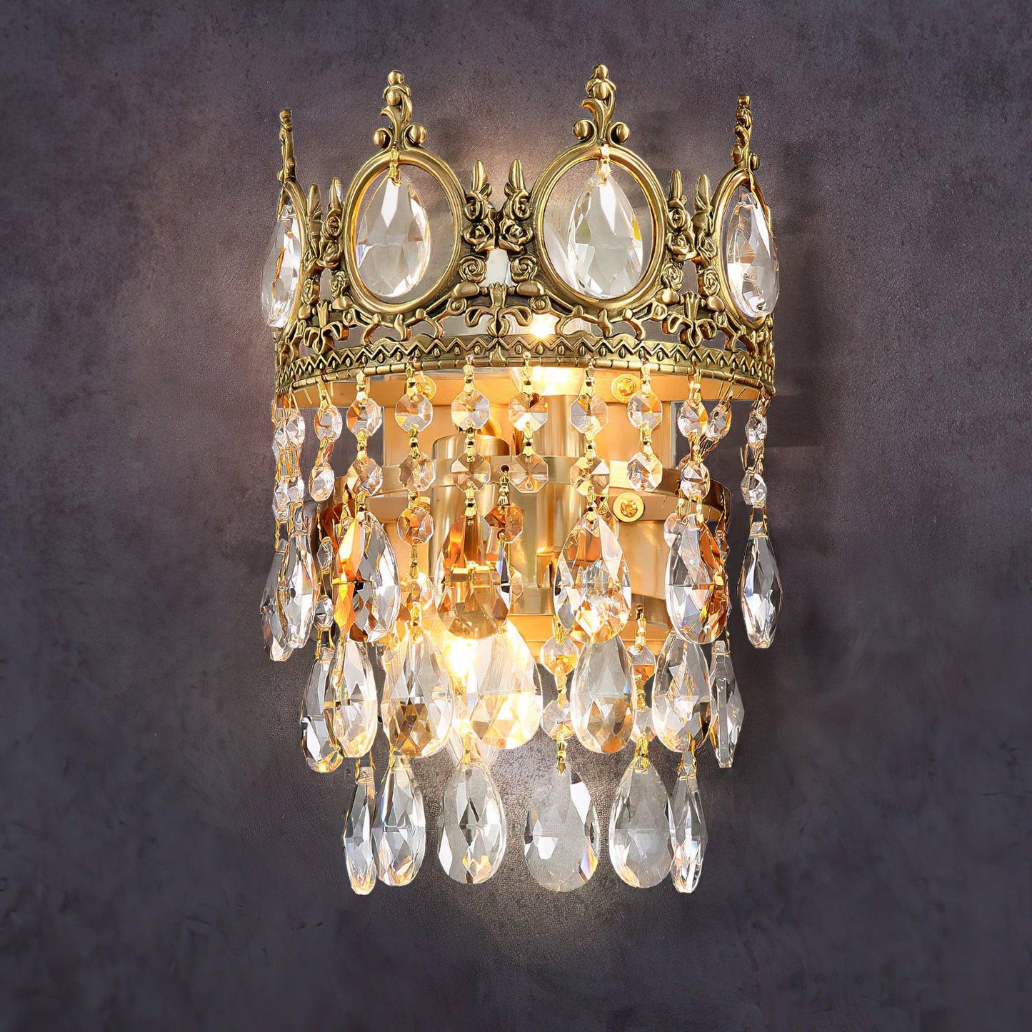 Vintage Crystal Wall lamp - YIOSI