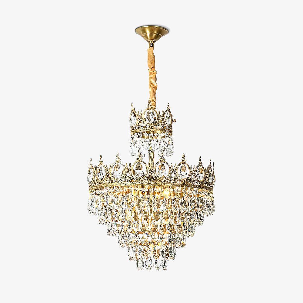 Vintage Crystal Chandelier - YIOSI