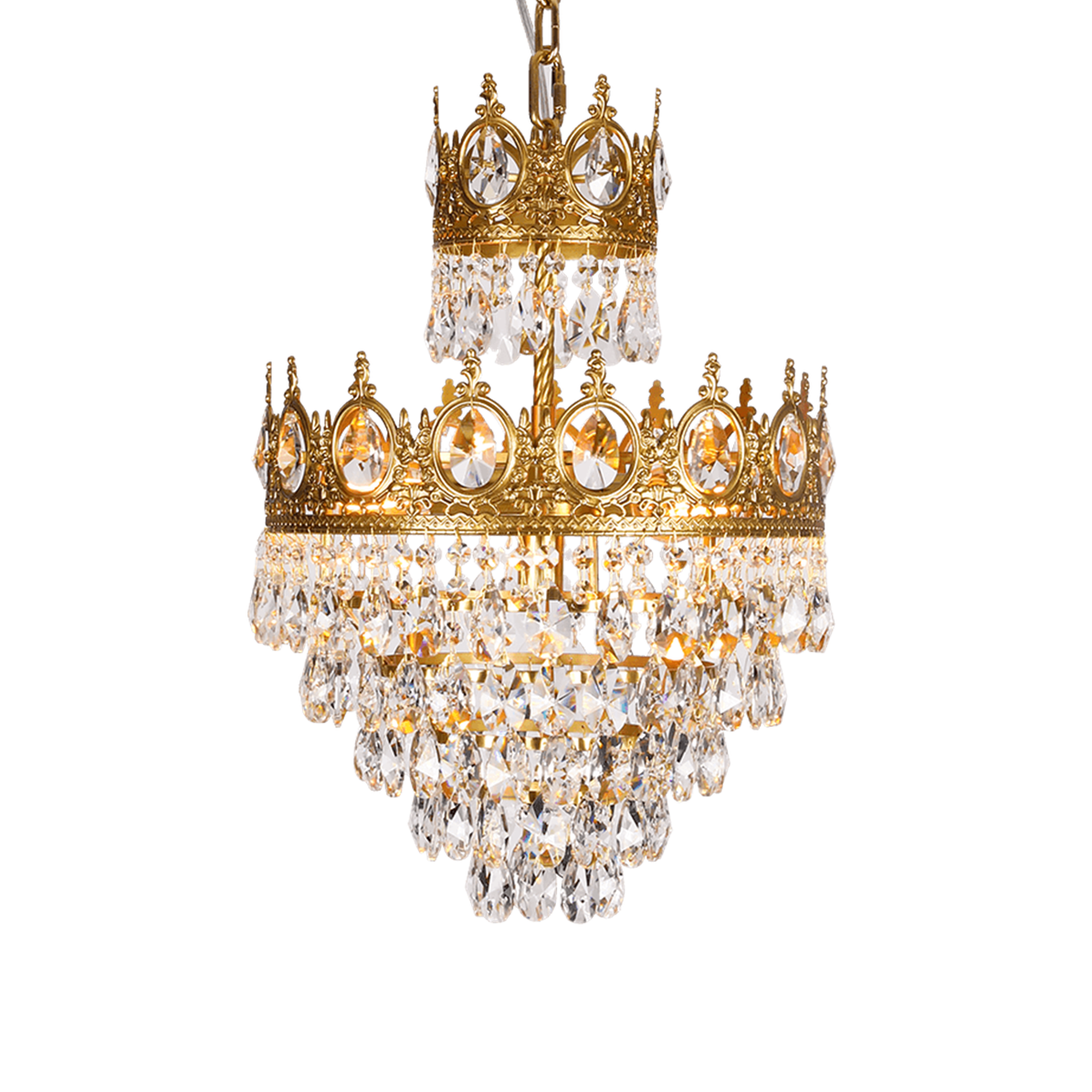 Vintage Crystal Chandelier - YIOSI