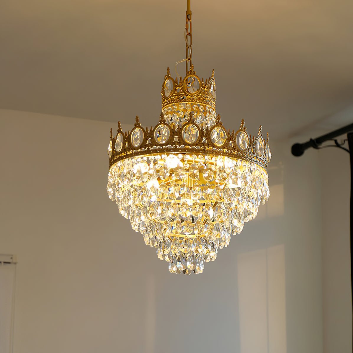 Vintage Crystal Chandelier - YIOSI