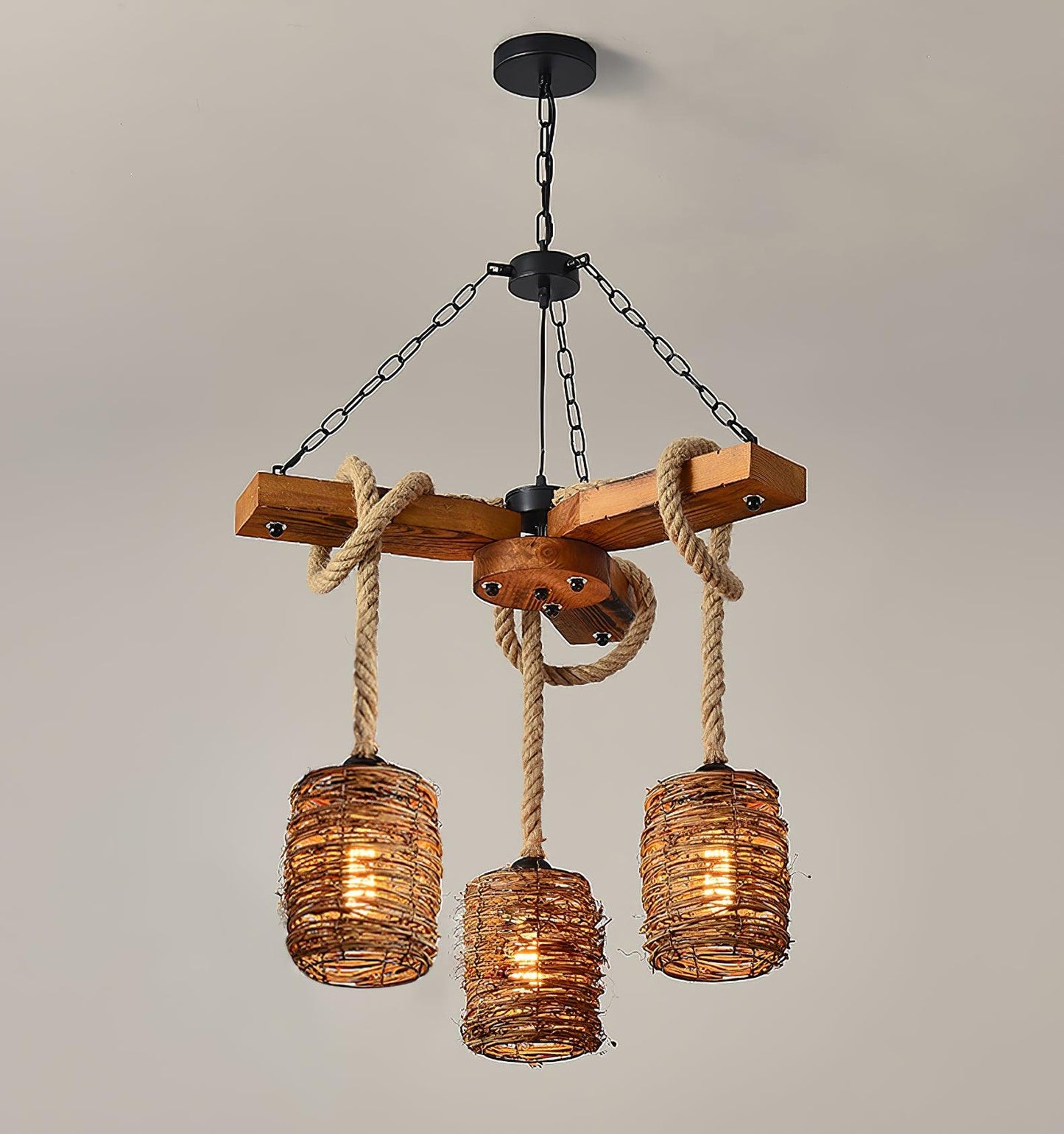 Vintage Farmhouse Chandelier - YIOSI
