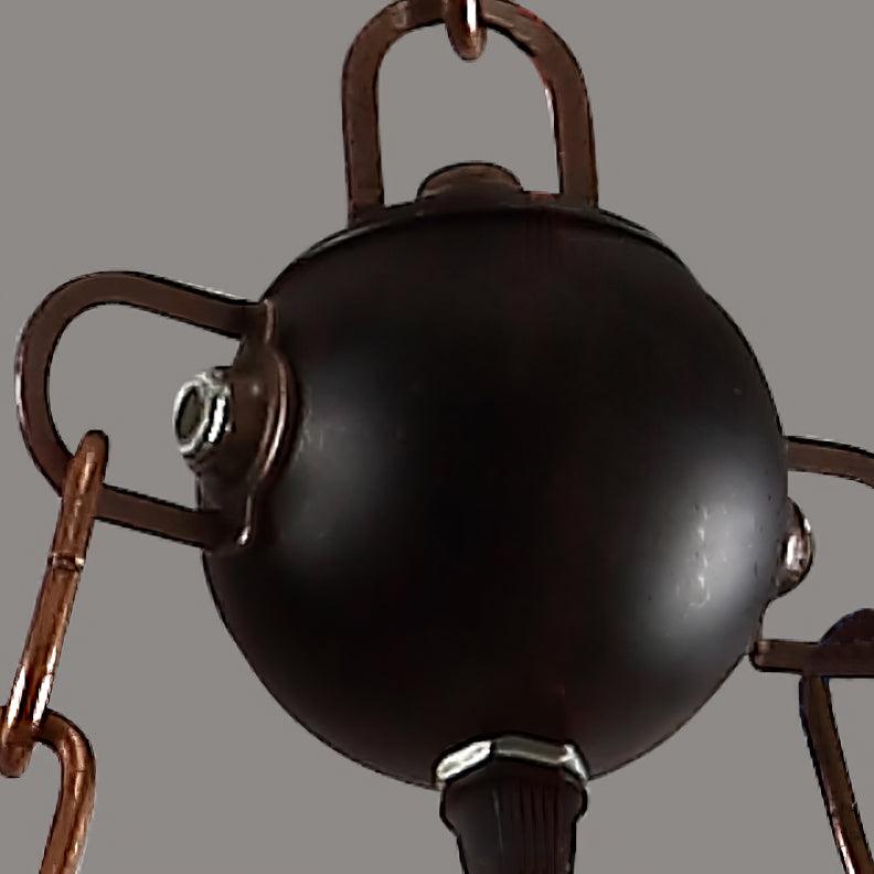 Vintage Wood Glass Chandeliers - YIOSI