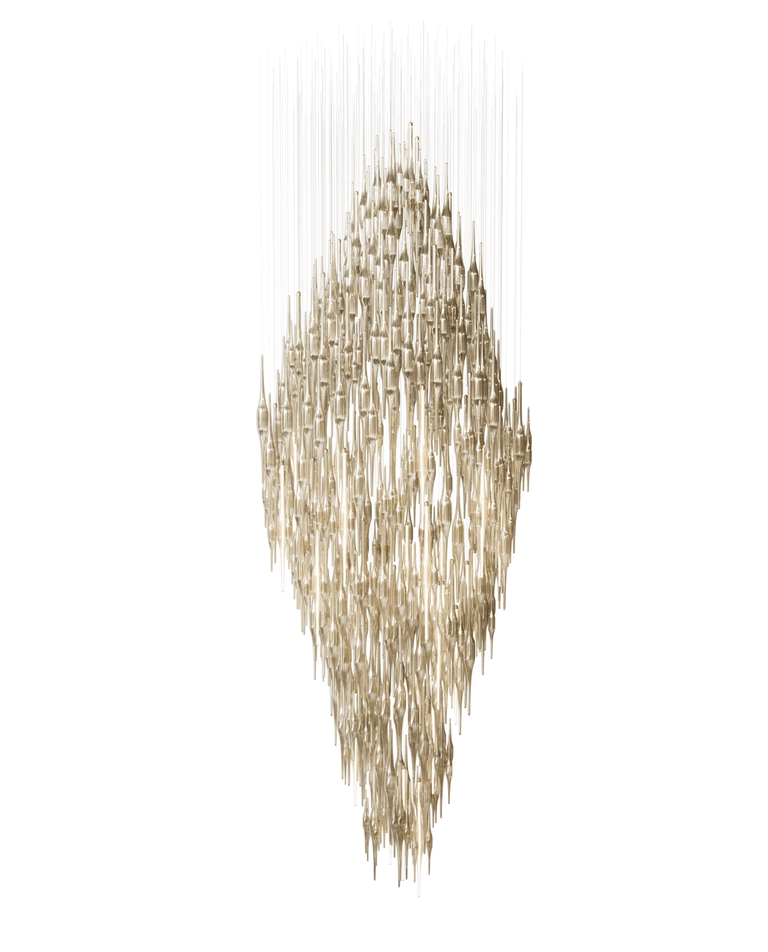 Vitara Glass Drop Customize Chandelier - YIOSI