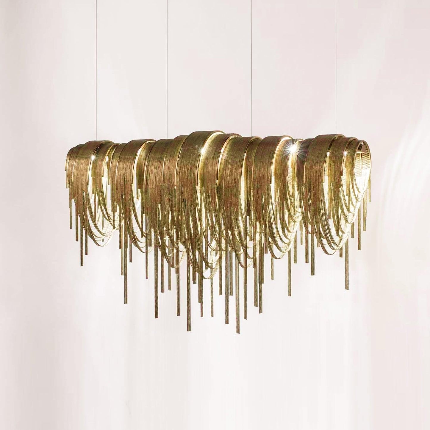 Length Chains Chandelier - YIOSI