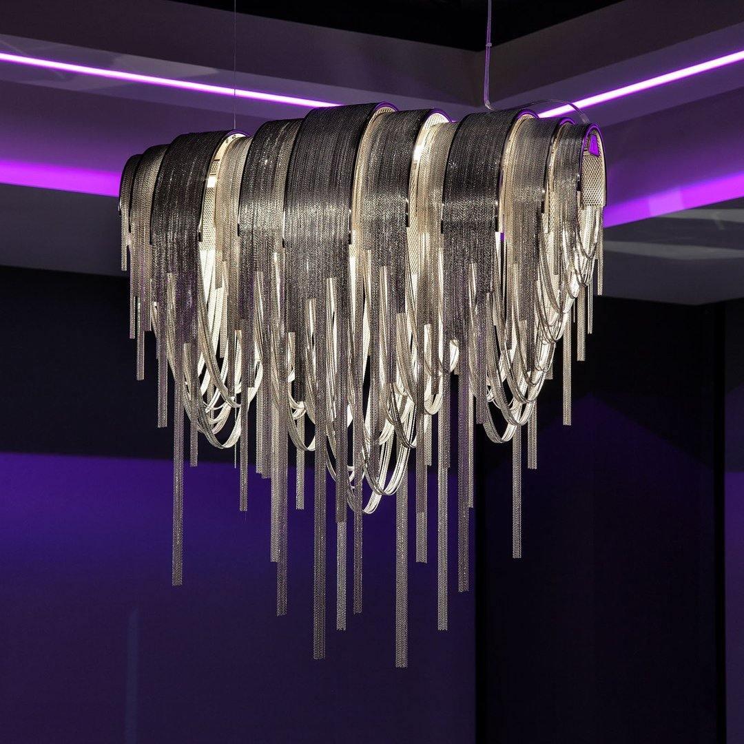 Length Chains Chandelier - YIOSI