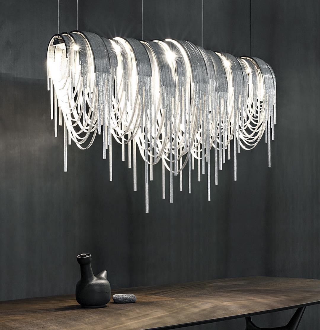 Length Chains Chandelier - YIOSI