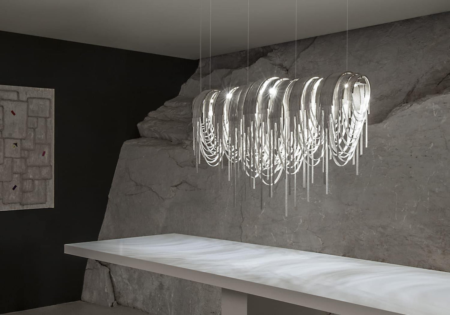 Length Chains Chandelier - YIOSI