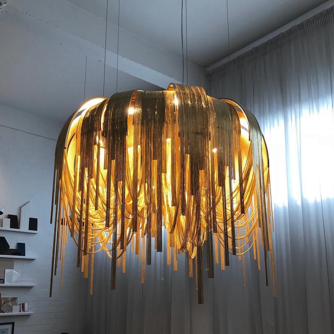 Length Chains Chandelier - YIOSI