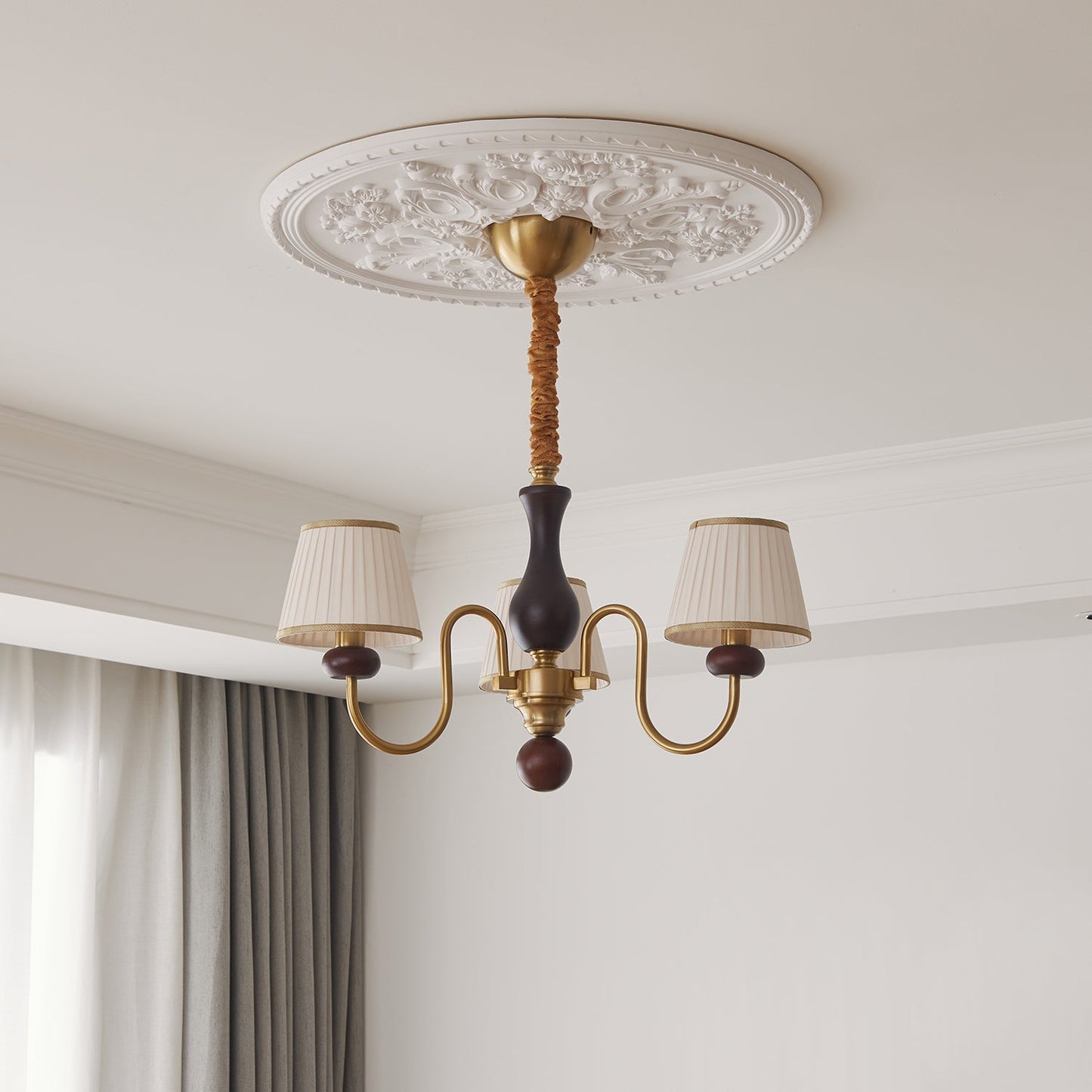 Walden Pleat Chandelier - YIOSI