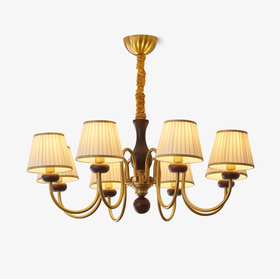 Walden Pleat Chandelier - YIOSI