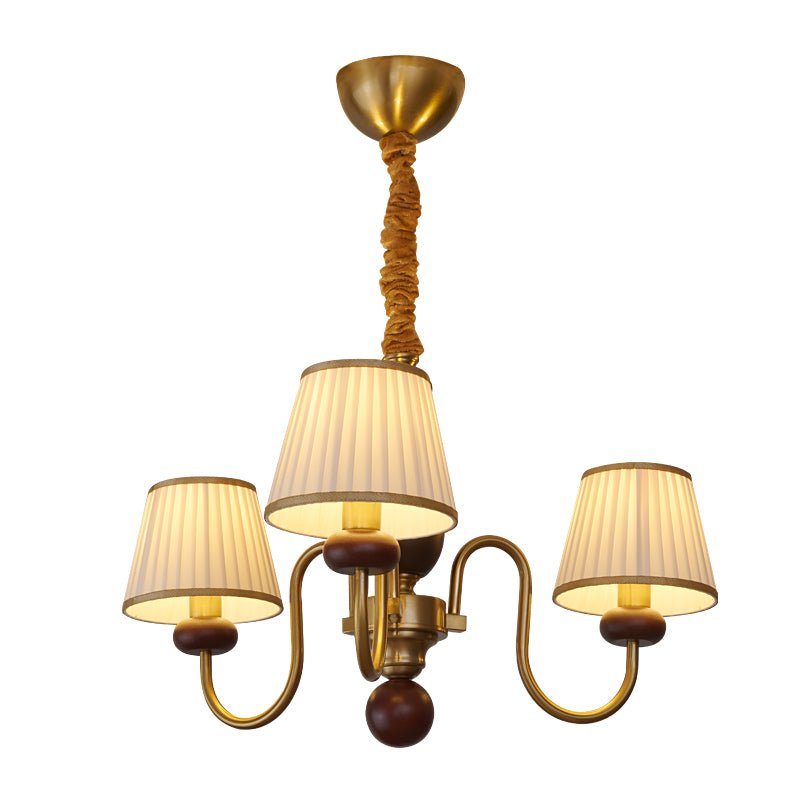 Walden Pleat Chandelier - YIOSI