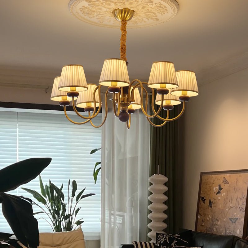 Walden Pleat Chandelier - YIOSI