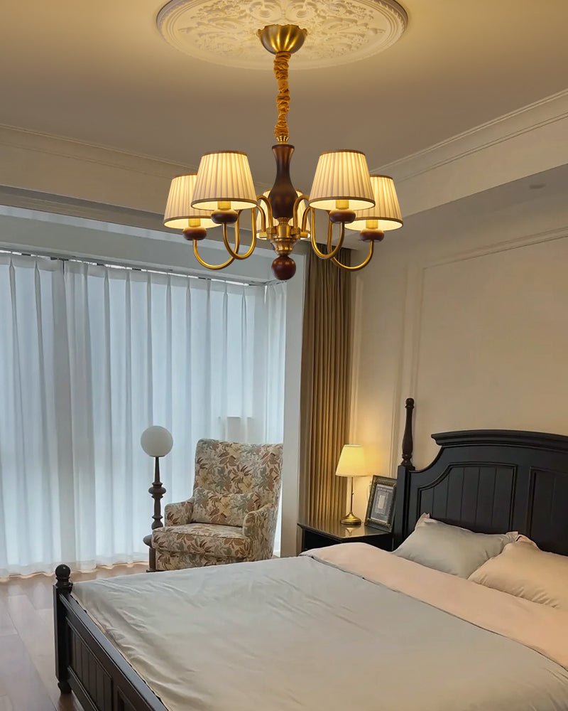 Walden Pleat Chandelier - YIOSI