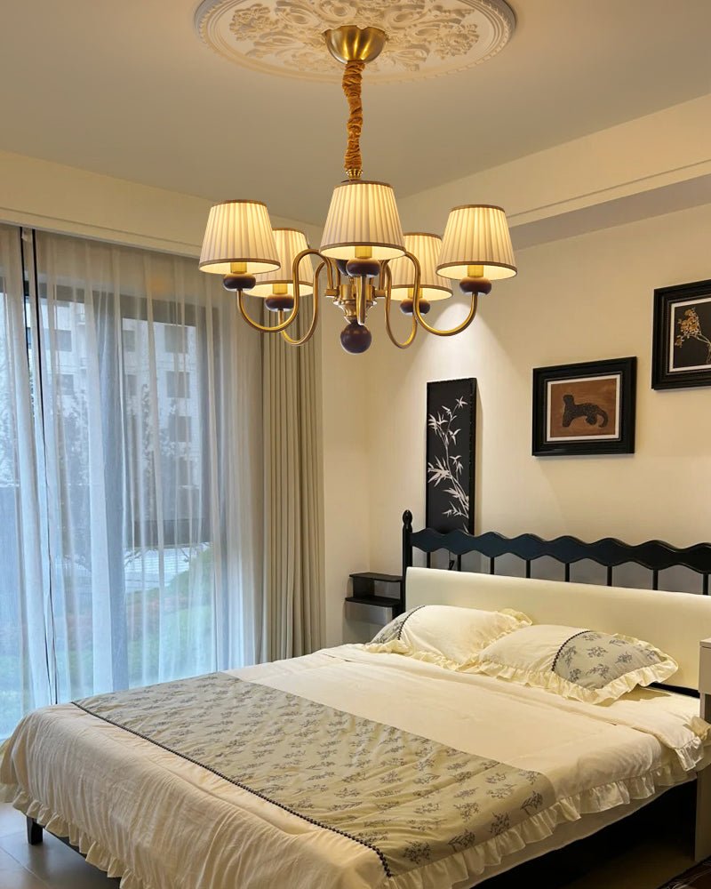 Walden Pleat Chandelier - YIOSI