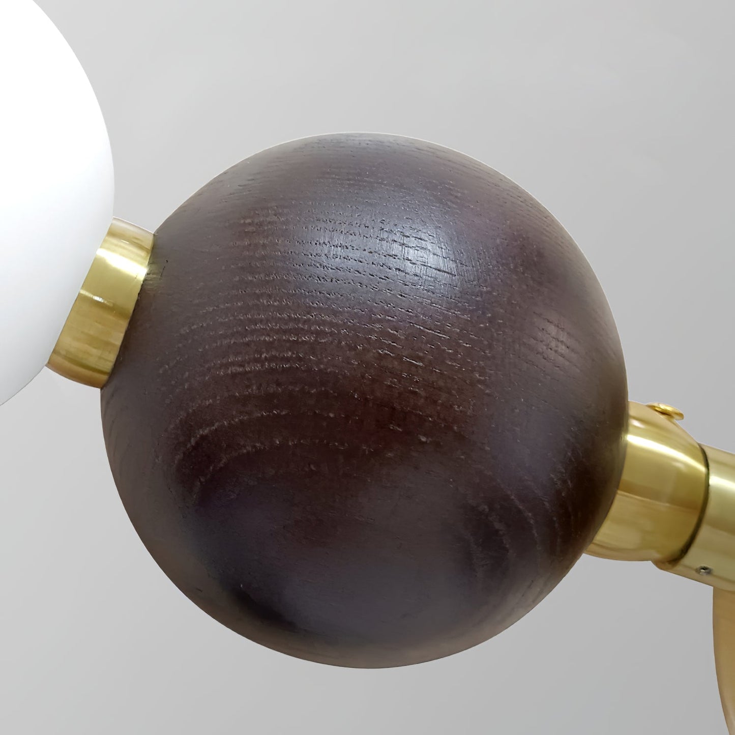 Walnut Bead Necklace Chandelier - YIOSI