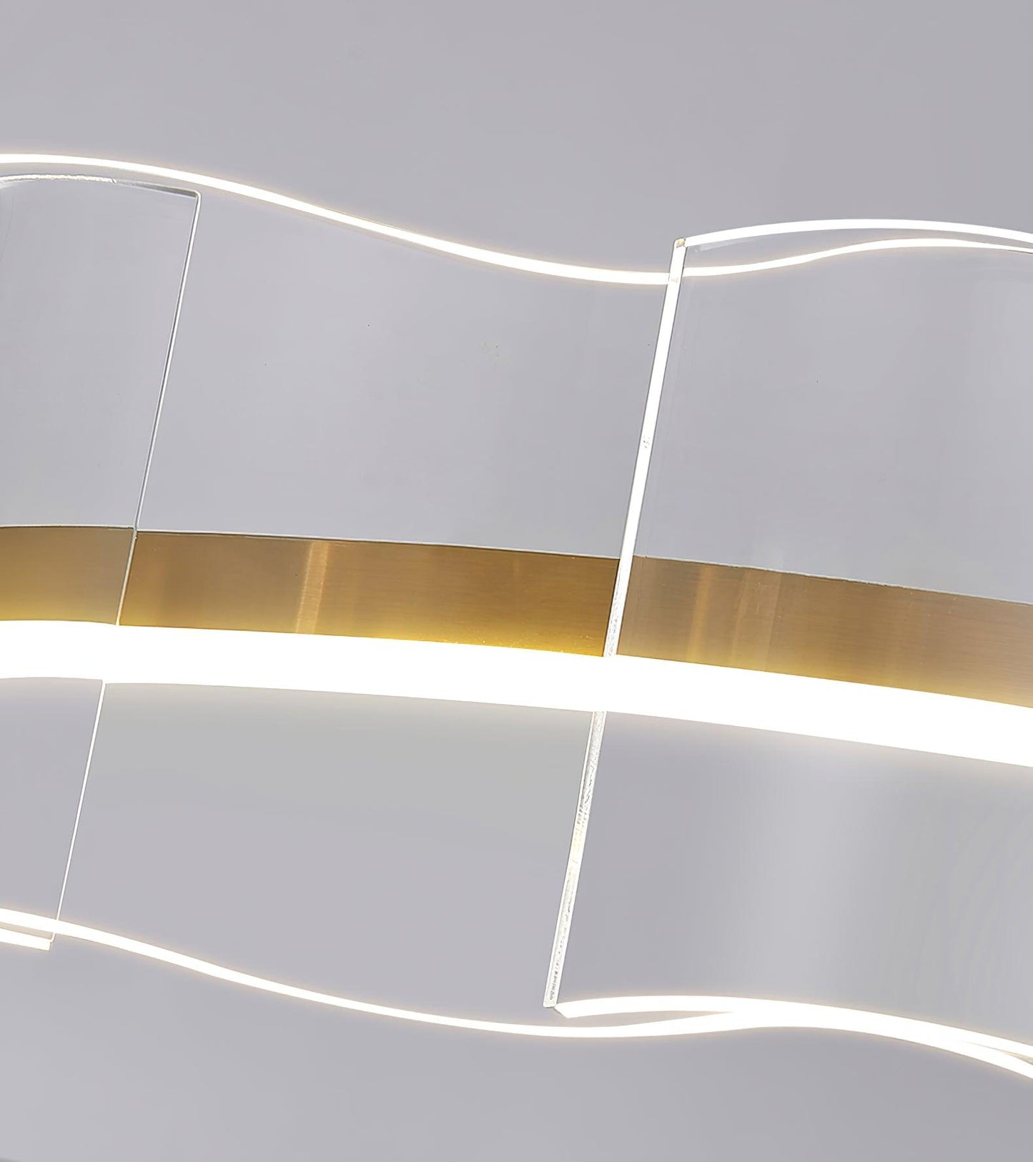 Water Wave Glass Chandelier - YIOSI