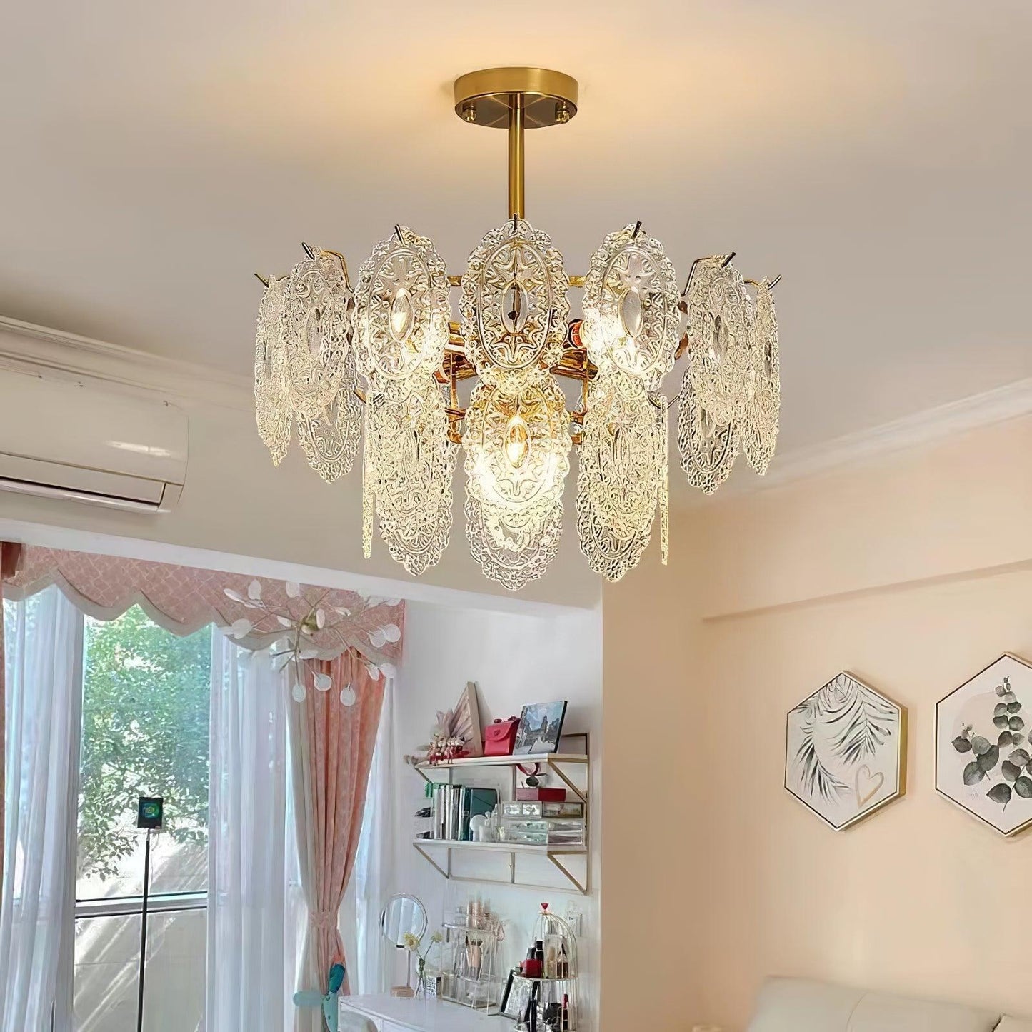 Wave Glass Chandelier - YIOSI