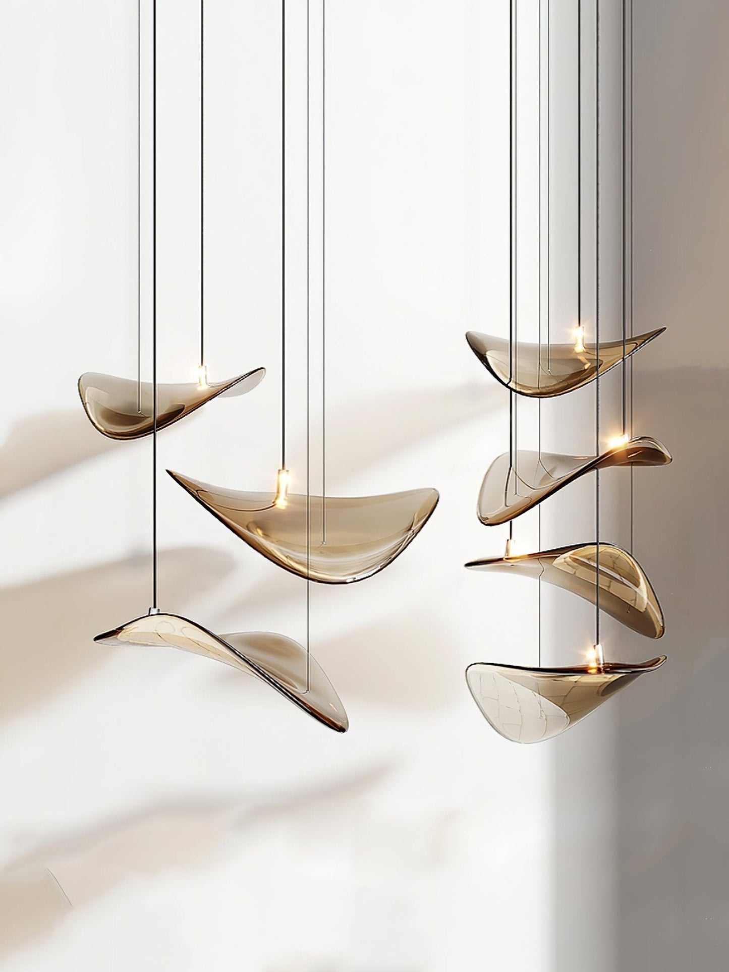 Wave Floating Leaf Chandelier - YIOSI
