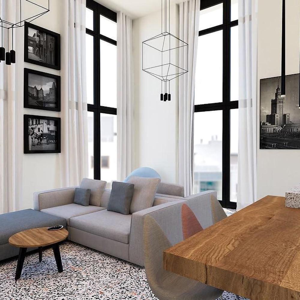 Geometric Lines Pendant Lamp - YIOSI