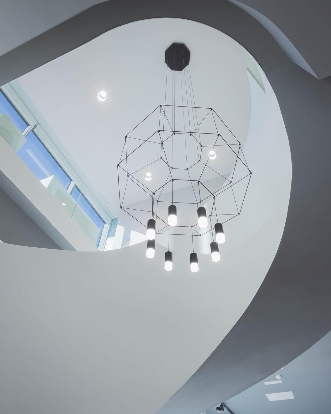 Geometric Lines Pendant Lamp - YIOSI