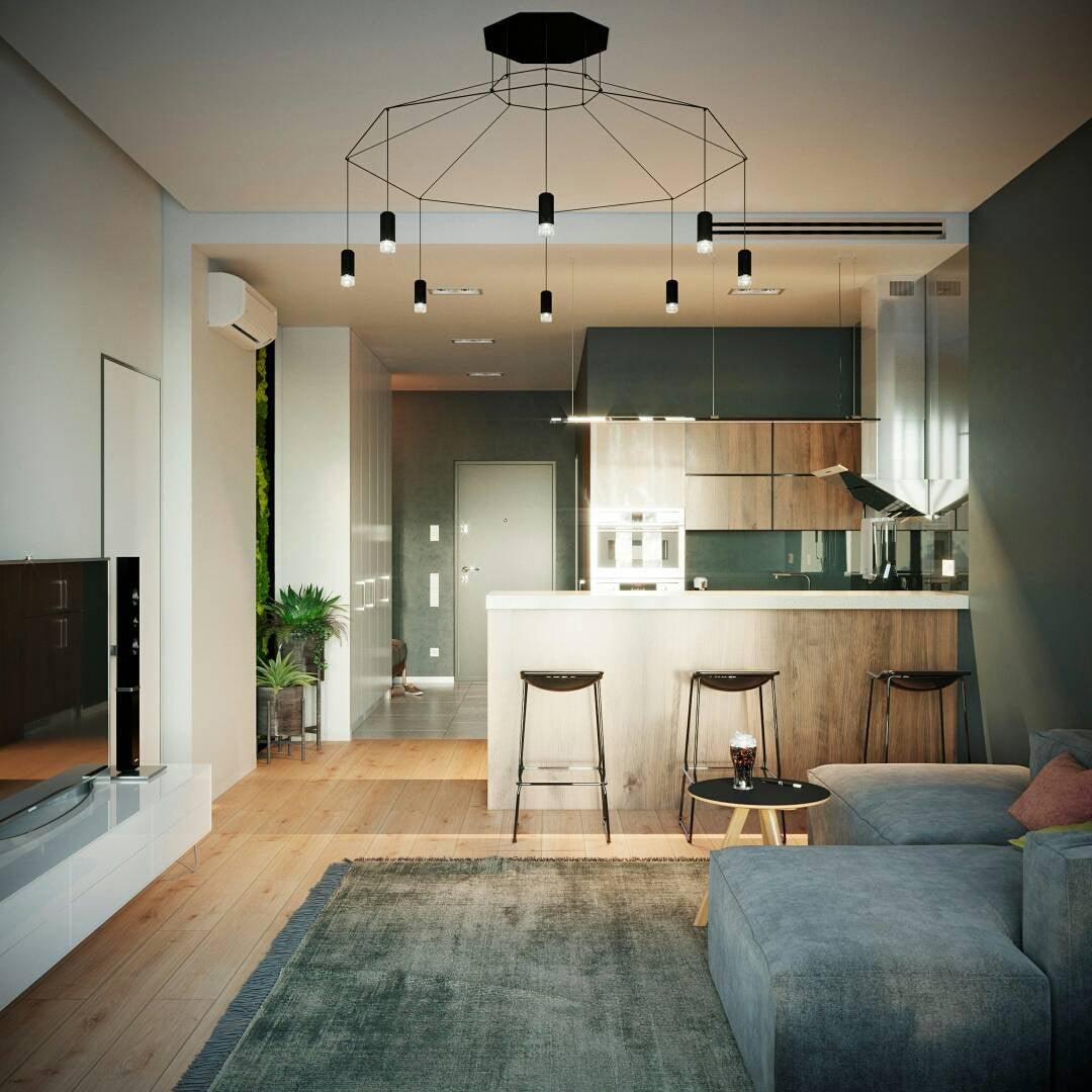 Geometric Lines Pendant Lamp - YIOSI