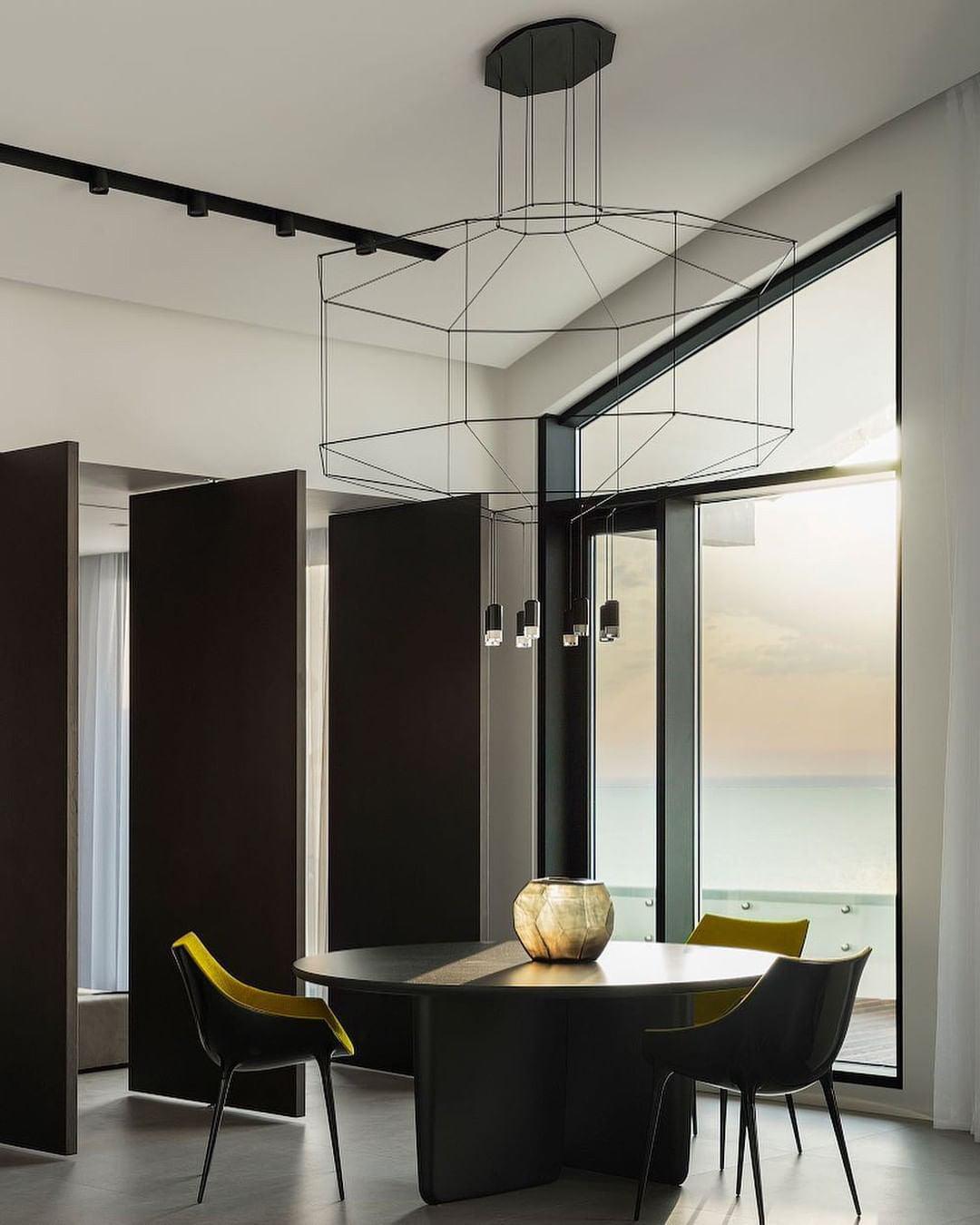 Geometric Lines Pendant Lamp - YIOSI