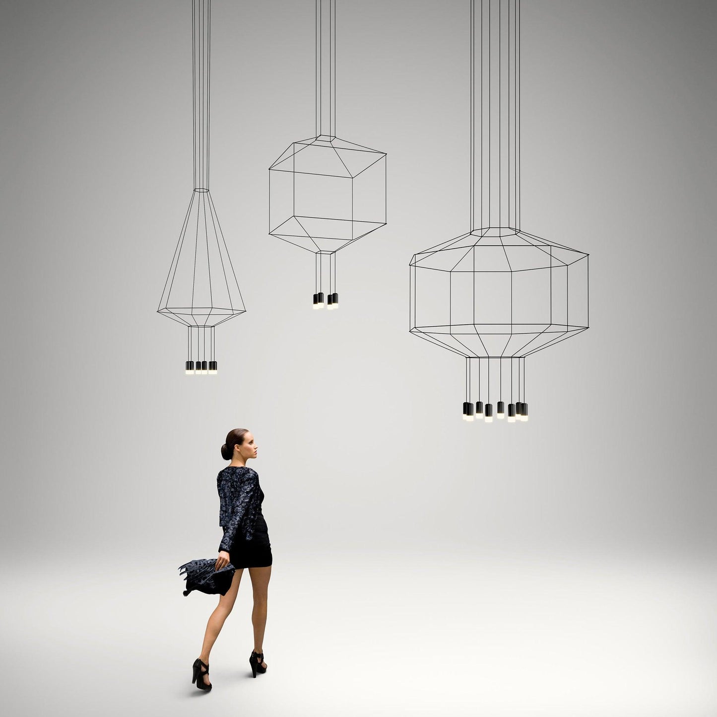 Geometric Lines Pendant Lamp - YIOSI