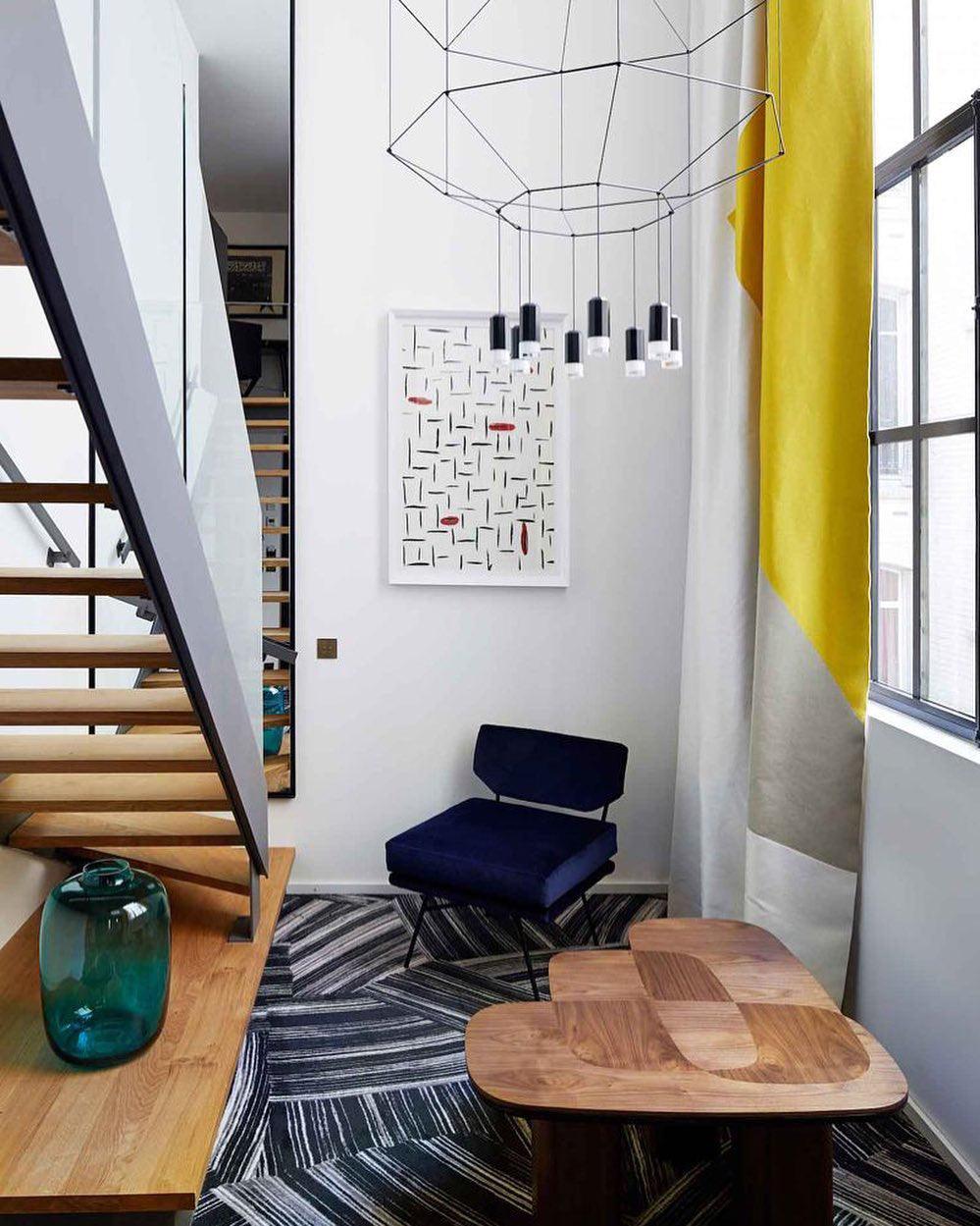 Geometric Lines Pendant Lamp - YIOSI