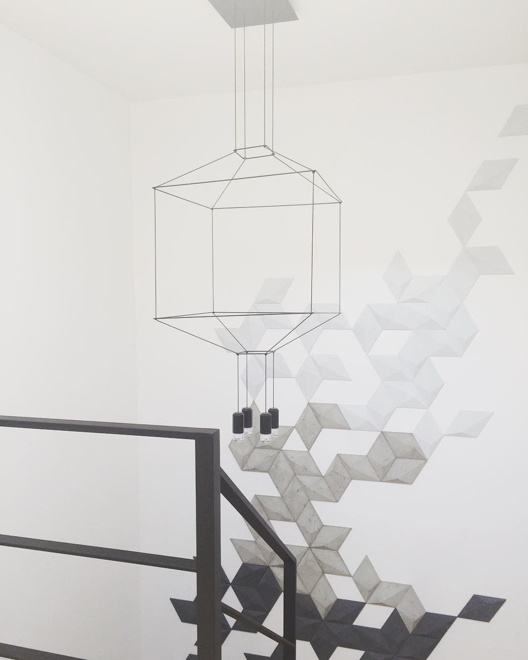 Geometric Lines Pendant Lamp - YIOSI