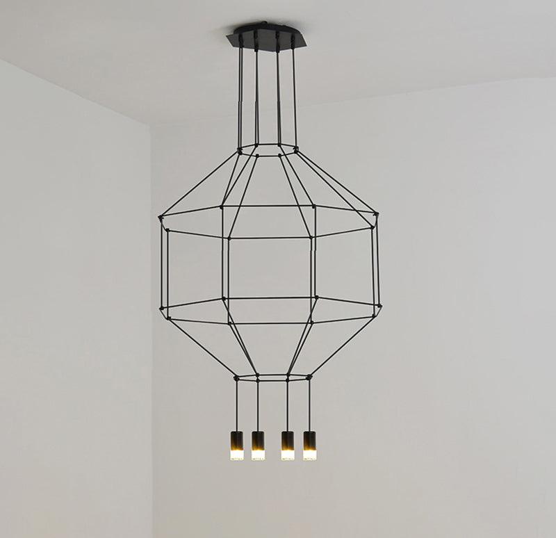 Geometric Lines Pendant Lamp - YIOSI