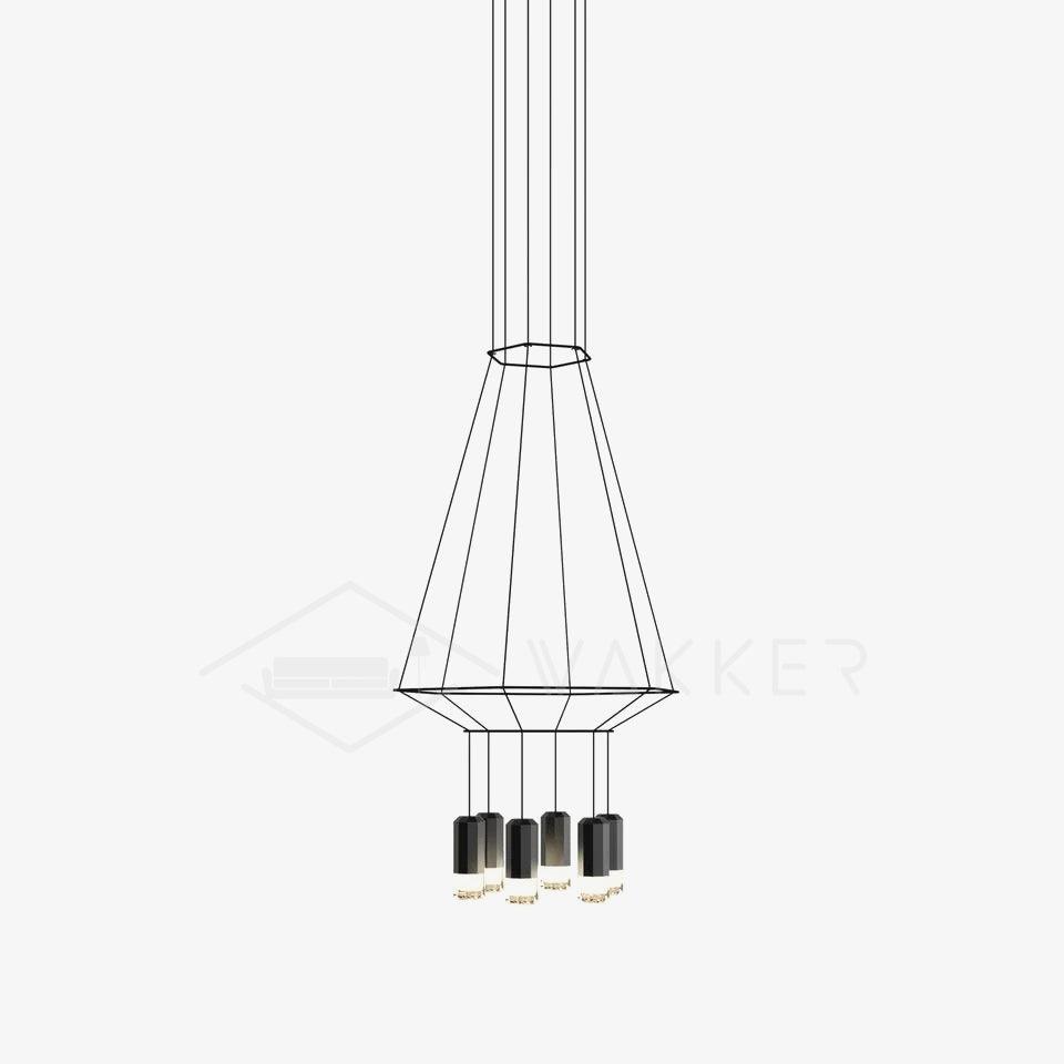Geometric Lines Pendant Lamp - YIOSI