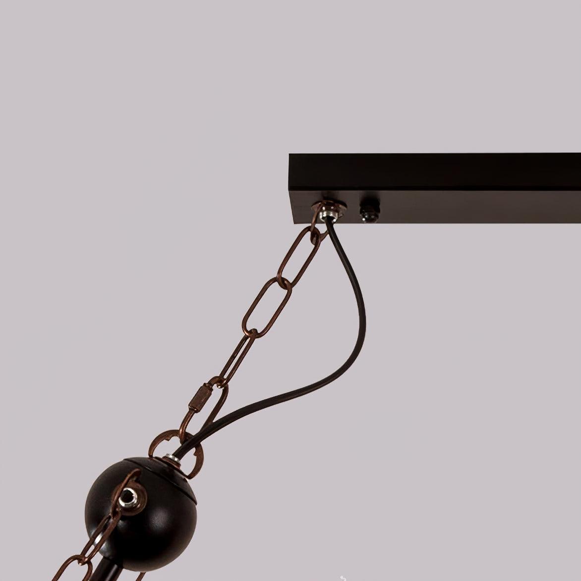 Wood Hanging Multi Chandelier - YIOSI