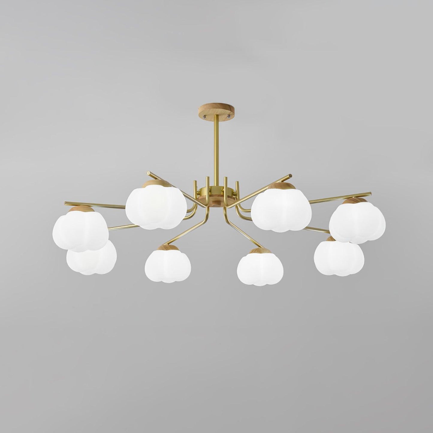 Plastic Cotton Balls Chandelier - YIOSI