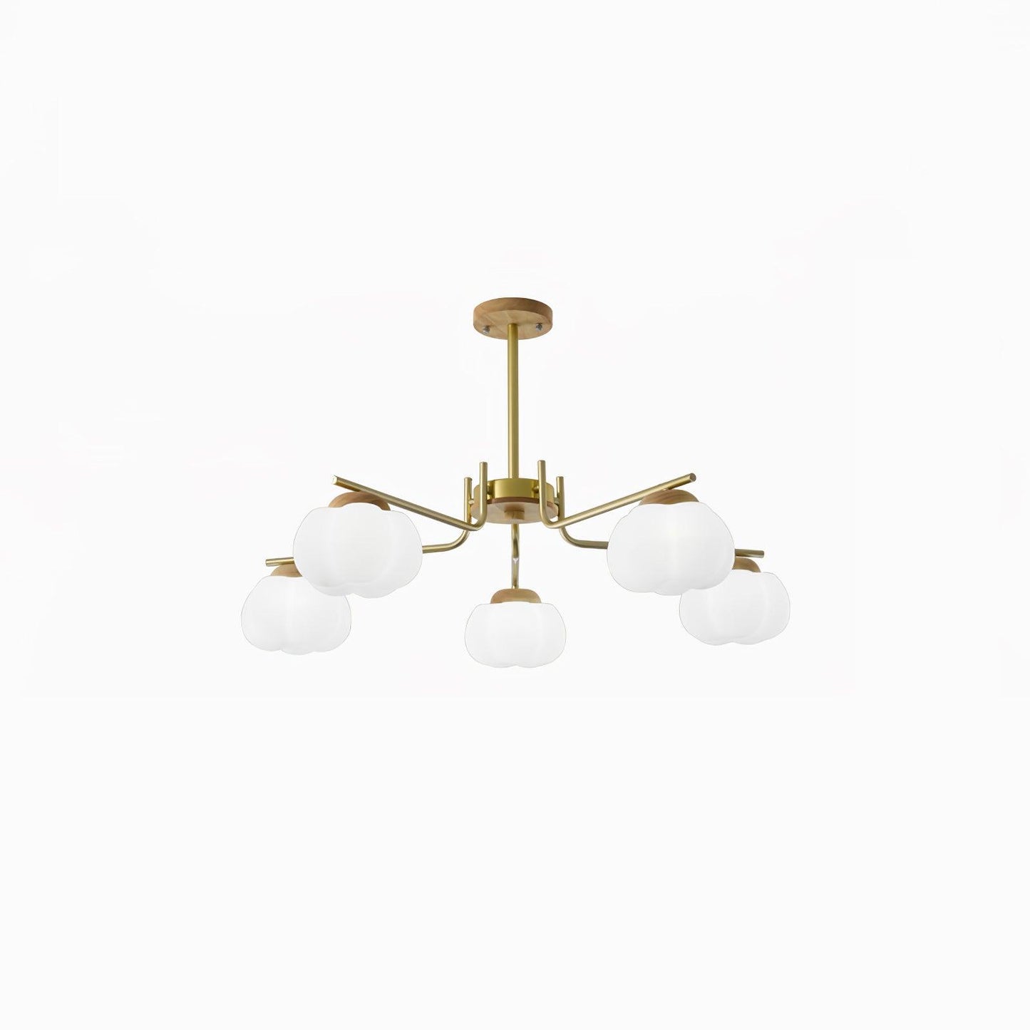 Plastic Cotton Balls Chandelier - YIOSI