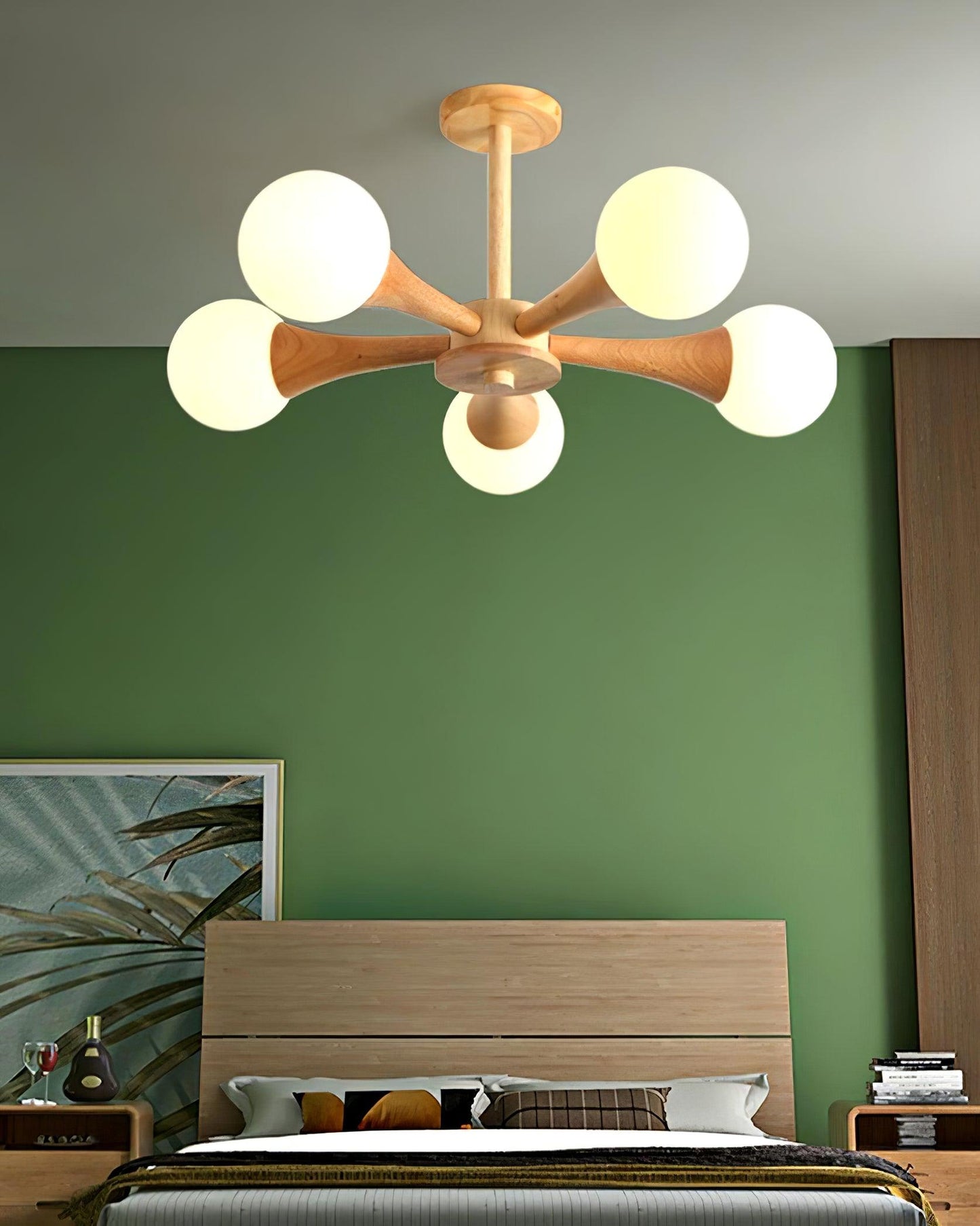 Wooden Nera Chandelier - YIOSI